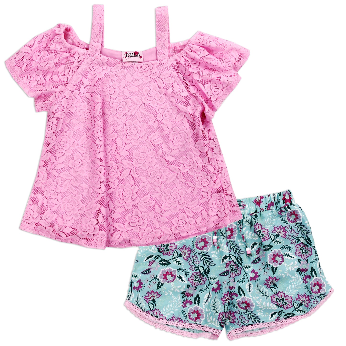 RMLA 4-6X Girls 2-Piece Short Set (Pack of 6)