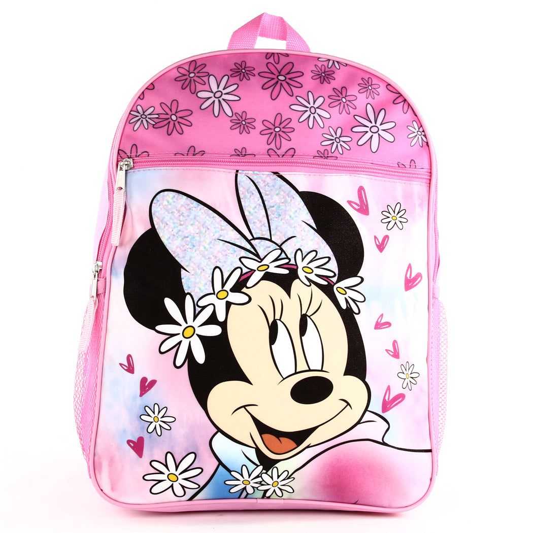 MINNIE MOUSE Deluxe 16" Backpack (Pack of 3)