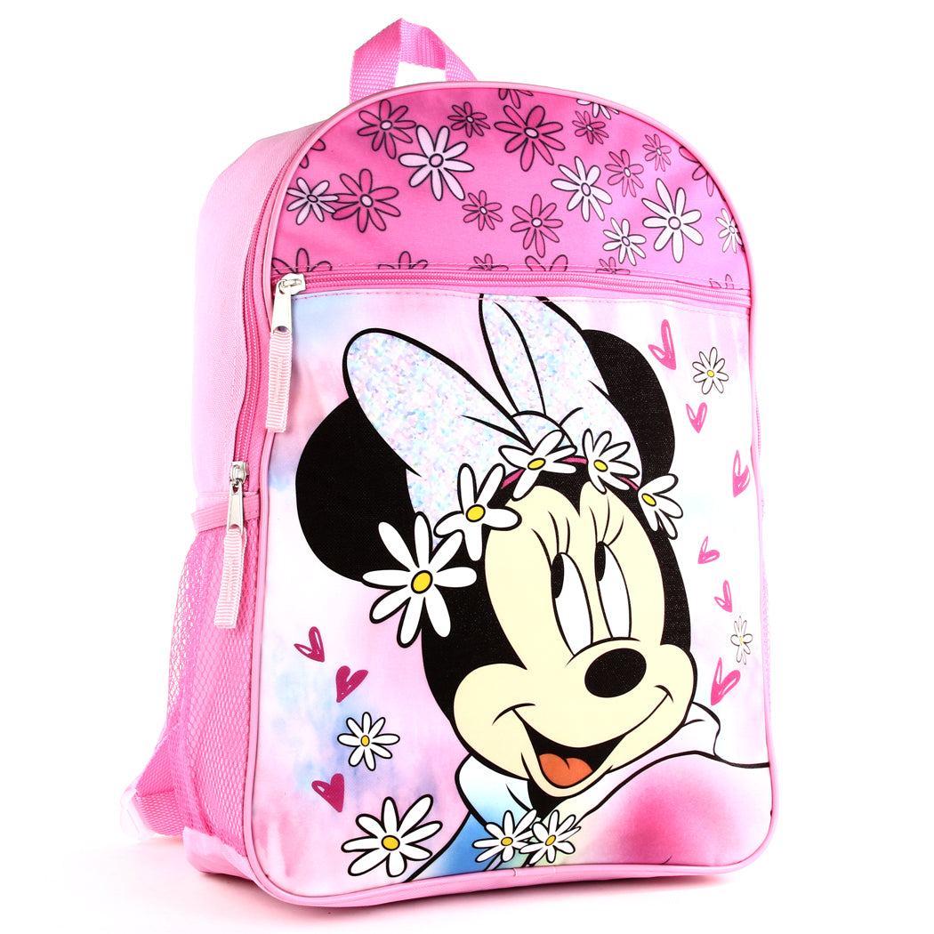 MINNIE MOUSE Deluxe 16" Backpack (Pack of 3)