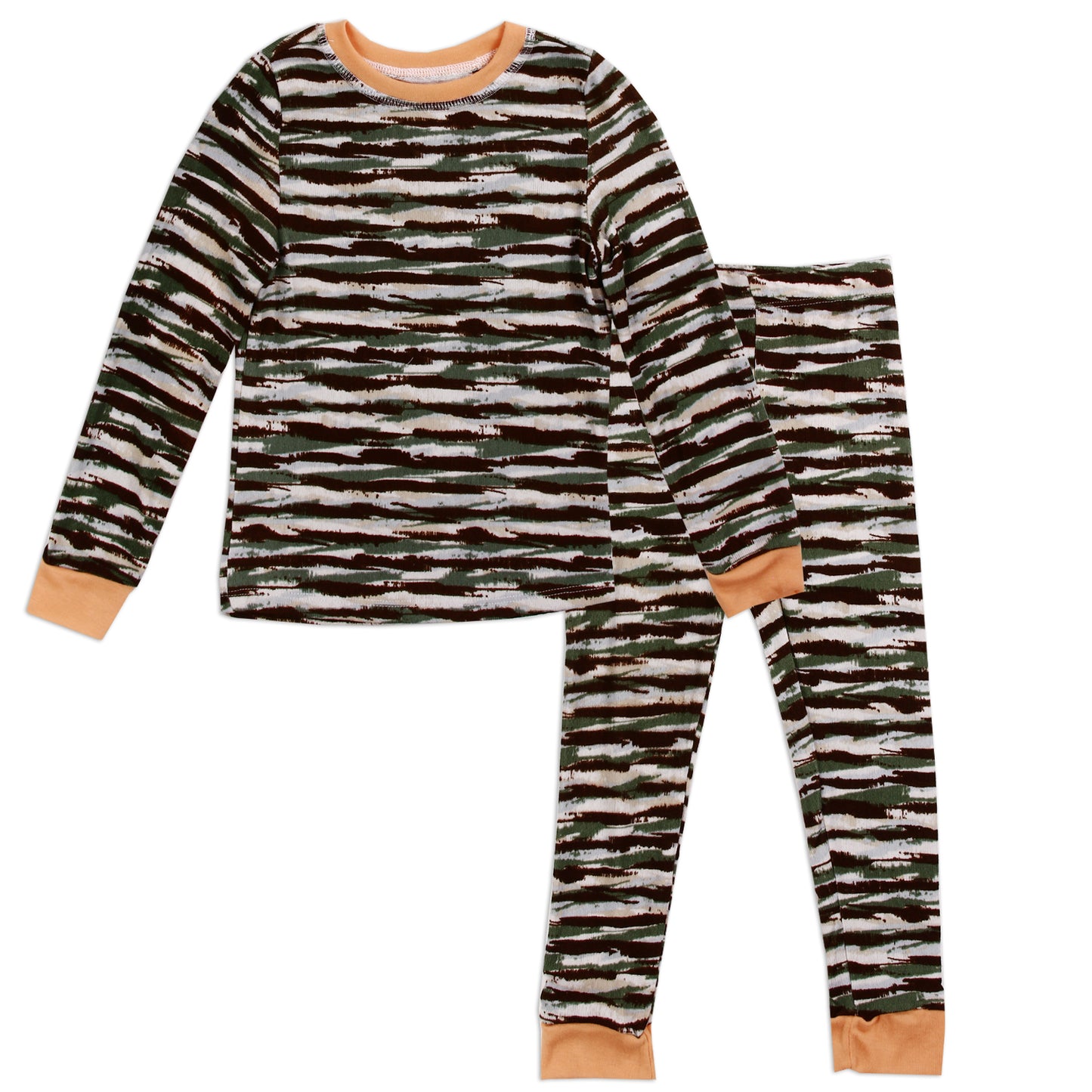 Boys 4-7 Poly/Spandex 2-Piece Pajama Set (Pack of 6)