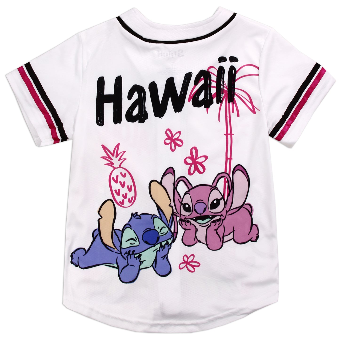 STITCH Girls 4-6X Baseball Jersey (Pack of 6)