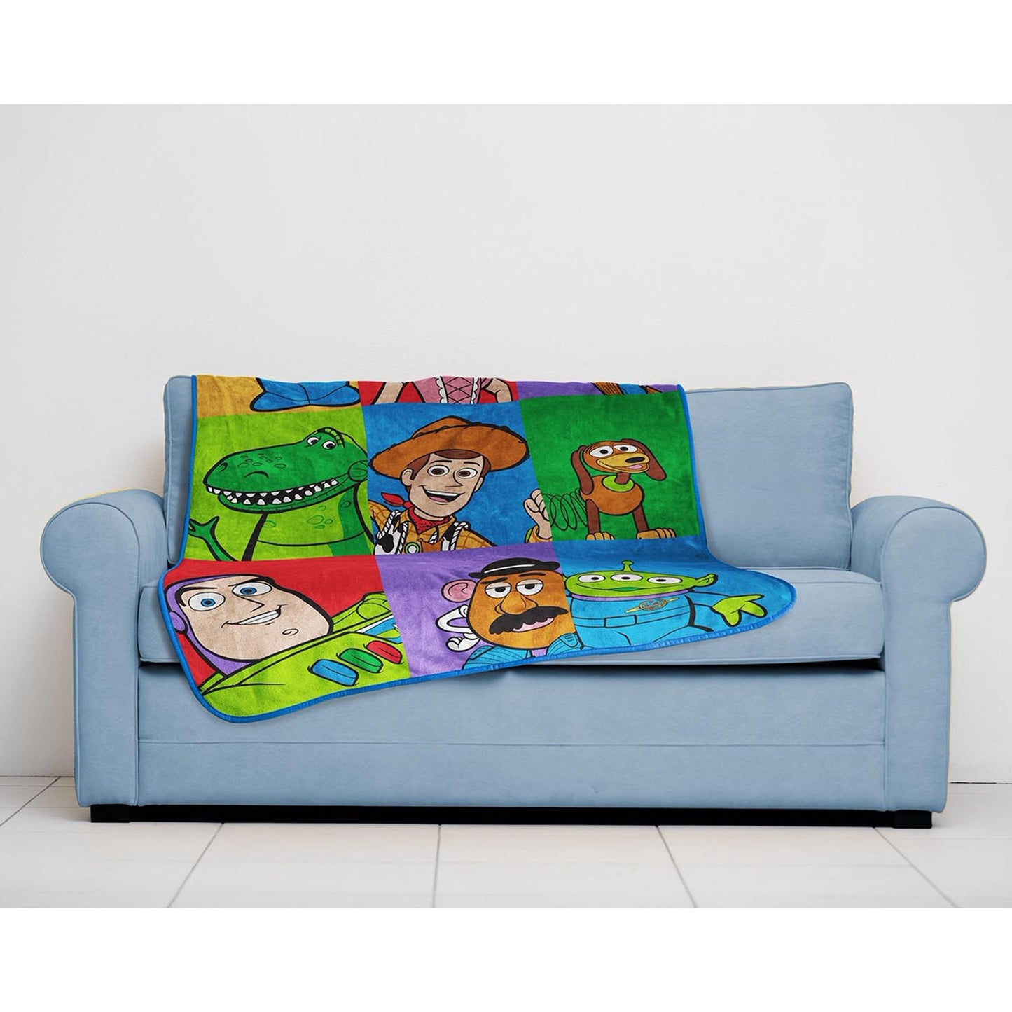 TOY STORY Kids' Plush Throw Blanket (Pack of 3)